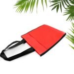 Reusable Small Size Grocery Bag Shopping Bag With Handle, Non-Woven Gift Bag Goodies Bag Carry Bag For Wedding Return Gifts