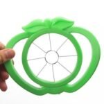 2457 Plastic Apple Cutter Slicer with 8 Blades and Handle 