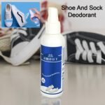 Deodorant Spray For Shoes & Socks, Shoe Deodorizer Spray, Shoe Odor Eliminator Spray, Sneaker & Shoe Deodorant, Freshness For Work Shoes, Safety Shoes, Sports Shoes & More (100 Ml)