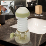 Adjustable 360-Degree Rotatable Water-Saving Faucet with Extended Filter and Anti-Splatter Design