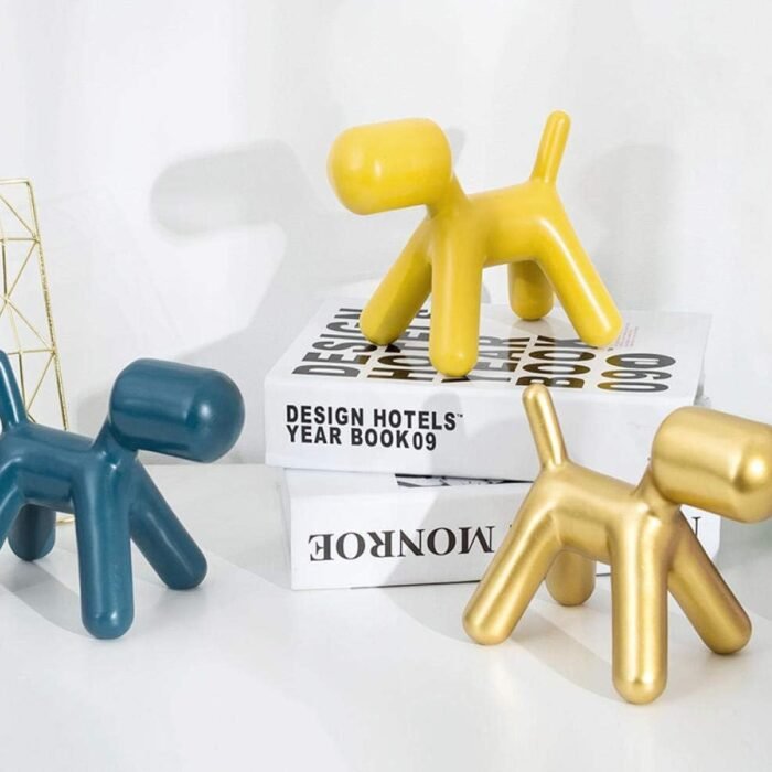 Plastic Cute Animal Puppy Chair,Creative Dog Low Footstool,Cartoon Foot Rest Stool For Bedroom Living Room Entrance Gift (1 Pc) - Image 5