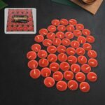 Tealight Candles Set, Smokeless Candles, Tealight Diwali Candles For Diwali, Home Decor, Decoration, Party, Festivals For Mood Dinners Parities Home Decoration Wedding Candle (50 Pcs Set)