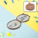 6In1 Nail Clipper Kit Fingernail Clipper, Manicure Set, Stainless Steel Nail Cutter Set ,Manicure Tool, Nail Clippers Care Tools With Lightweight And Beautiful Travel Case (6 Pc Set)