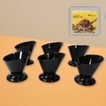 Colorful Plastic Ice-Cream Bowl/Cup Set An Eco-Friendly Serving Solution