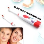 Electric Toothbrush For Kids And Adults Travel Portable Toothbrush With Extra 1 Brush Heads With 2 Battery