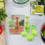 Food Chopper, Easy To Clean Manual Hand Chopper Dicer, Slap Press Chopper Mincer For Vegetables Onions Garlic Nuts Salads