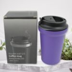 Stainless Steel Vacuum Insulated Coffee Cups Double Walled Travel Mug, Car Coffee Mug With Leak Proof Lid Reusable Thermal Cup For Hot Cold Drinks Coffee, Tea (1 Pc 350Ml)