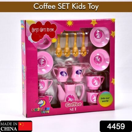 4459 ï»¿Tickles Tea toy Set | Coffee Kitchen Plastic Set Toy for Kids, Boys & Girls (15Pcs)