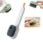 Multifunctional Scrubbing Brush With Liquid/Soap Dispenser