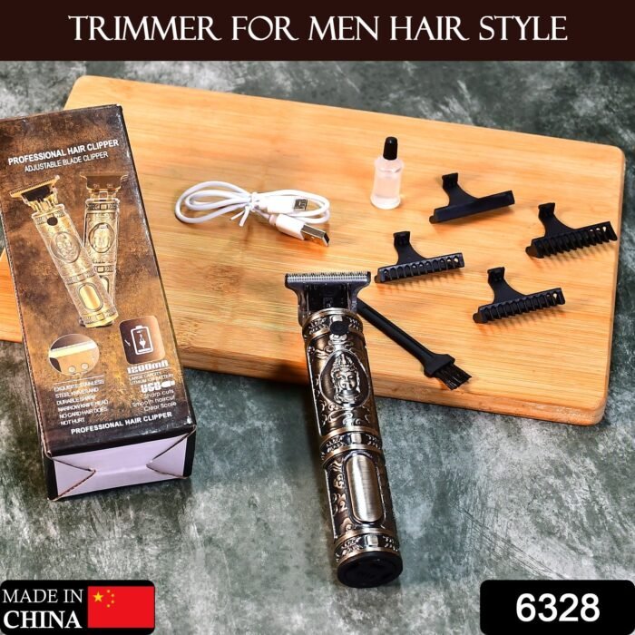 6328 ï»¿Electric shaving machine dry shaving for men - hair shaving and trimming beard With adjustable blade clipper.