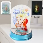 Cute Cartoon Lovely Gift Night Light, Multi-Color Light, Showpiece Valentine'S Day Gift, Cute Anniversary, Wedding, Birthday, Unique Gift, Home Decoration Gift, Battery Operated (3 Battery Included)