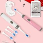 Waterproof Electric Toothbrush with Strong Sonic Technology and Rechargeable Battery