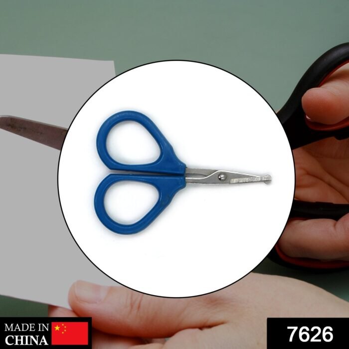 7626 mini scissors for cutting and designing purposes by student and all etc.