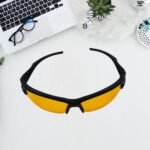 Night Driving Glasses With Anti Glare Scratch Resistant Coating Sunglasses (1 Pc)