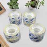 Transparent Tape Refills, Clear Tape, Cello Tape, All-Purpose Transparent Glossy Tape For Office, Home, School -1.2Cm X 30 Meter Per Roll (12 Pc Set)