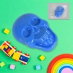 Pull Back Skull Toy, Small Diy Pull Back Skull Toy For Kids