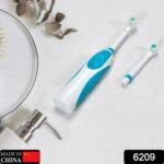 6209 Electric Toothbrush for Adults and Teens, Electric Toothbrush Battery Operated Deep Cleansing Toothbrush.