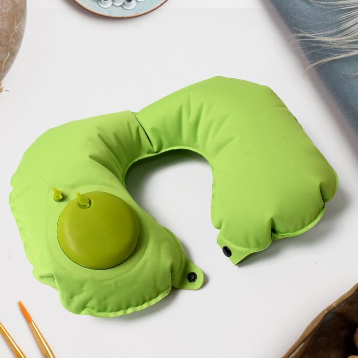 Inflatable & Foldable U Shape Travel Pillow - Image 1