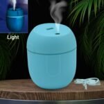 Portable Lighting Mini Humidifier, Usb Personal Desktop Air Humidifier For Baby Bedroom Travel Office Home With Light, Cool Mist Humidifier, Essential Oil Diffusers, Cool Mist Humidifiers (250 Ml)