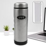Stainless Steel Water Bottle, Fridge Water Bottle, Stainless Steel Vacuum Cup, Leak Proof, Rust Proof, Cold & Hot Thermos Steel Bottle| Leak Proof | Office Bottle | Gym | Home | Kitchen | Hiking | Trekking | Travel Bottle (450 Ml Approx)