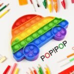 Pop Fidget Toy Push Pop Bubble Fidget Sensory Toy For Kids And Adults Fidget Popper Stress Reliever Sensory Fidget Poppers (Butterfly & Car Shape / 1 Pc)