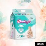 Champs Soft And Dry Baby Diaper Pants 62 Pcs (Large Size L62)