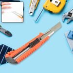 Multi-Use Iron Cutter, Cutting Blade And Precision Knife Blade, Utility Knife - Heavy Duty Industrial Cutter Knife (18Mm)