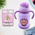 Plastic Insulated Stainless Steel Kid'S Sipper Bottle (350 Ml)