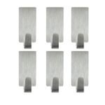 1662 Heavy Duty Self Adhesive Hook Sticky (Pack of 6) 