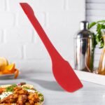 Silicone Spatula Non-Stick Cream Scraper Practical Durable Household Cake Bread Rubber Spatula For Cooking Baking (1 Pc)