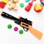 Manual Big Shooting 3 Ball Gun Toy Shoot Super Ping Pong Gun For Kids, Plastic Balls Shooting Gun Toys For Boys Kids High Quality Gun