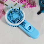 Portable Clip Fan With Integrated Light - Rechargeable & Adjustable Multifunctional Device for Home, Kitchen, and Office Use