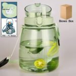 Insulated Water Bottle with Personalization and Large Capacity