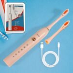 Electric Toothbrush for Adults and Teens with Advanced Deep Cleansing Technology and Extra Brush Heads