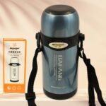 Water Bottle For Office, Thermal Flask, Stainless Steel Water Bottles, Fridge Water Bottle, Hot & Cold Drinks, Bpa Free, Leakproof, Portable For Office / Gym / School (450 Ml)