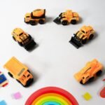 Ultimate Vehicle Car Engineering Construction Toy Set – 6-Piece Durable and Realistic Construction Vehicles for Kids