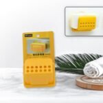 Self Adhesive Sponge Holder No-Drilling Soap Holder For Shower Bathroom Kitchen, Sponge Holder - Kitchen Sink Organizer - Sink Caddy - Soap Holder - Spoon Rest - Multipurpose Use