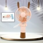 Portable Small Fan Handheld, Mini Student Handheld Dormitory Class Personal Fan Without Battery & Usb Cable Operated Manual Hand Press Fan (1 Pc)