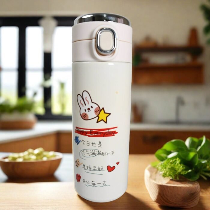 Smart Vacuum Insulated Water Bottle With Led Temperature Display, Cold & Hot | Leak Proof | Office Bottle | Gym | Home | Kitchen | Hiking | Trekking | Travel Bottle  (Mix Color & Design) - Image 6