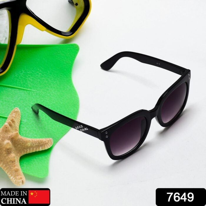 7649 Unisex Adult Rectangular Sunglasses For Men And Women