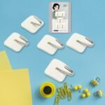 Multipurpose Wall Mounted Hook, Heavy Duty Hook, Self-Adhesive, Sticky Hook Household For Home, All Type Wall Use Hook, Suitable For Bathroom, Kitchen, Office