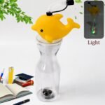 Animal Shape Straw Sipper Bottle for Kids - Fun, Durable, Hydration Solution