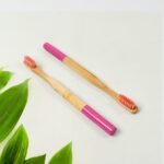 Bamboo Wooden Toothbrush Set with Soft Bristles