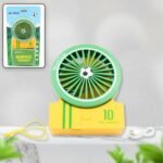 Portable Mini Desk Fan, Table Fan With 3 Modes, Personal Desk Fan Suitable For Office, School & Home Use