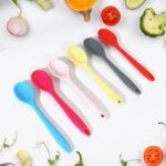 Multipurpose Heat-Resistant Silicone Spoon Set – Durable, Non-Stick, and Easy to Clean (Set of 6)