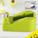 Plastic Tape Dispenser Cutter For Home Office Use, Tape Dispenser For Stationary, Tape Cutter Packaging Tape School Supplies (1 Pc / 300 Gm)