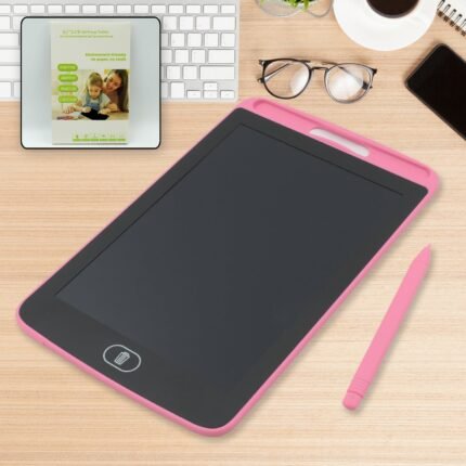 Portable Lcd Writing Board Slate Drawing Record Notes Digital Notepad With Pen Handwriting Pad Paperless Graphic Tablet For Kids (8.2 Inch)