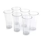 5110 Drinking Glasses for Water Juice for Dining Table Home Kitchen Party Restaurant 200 ml