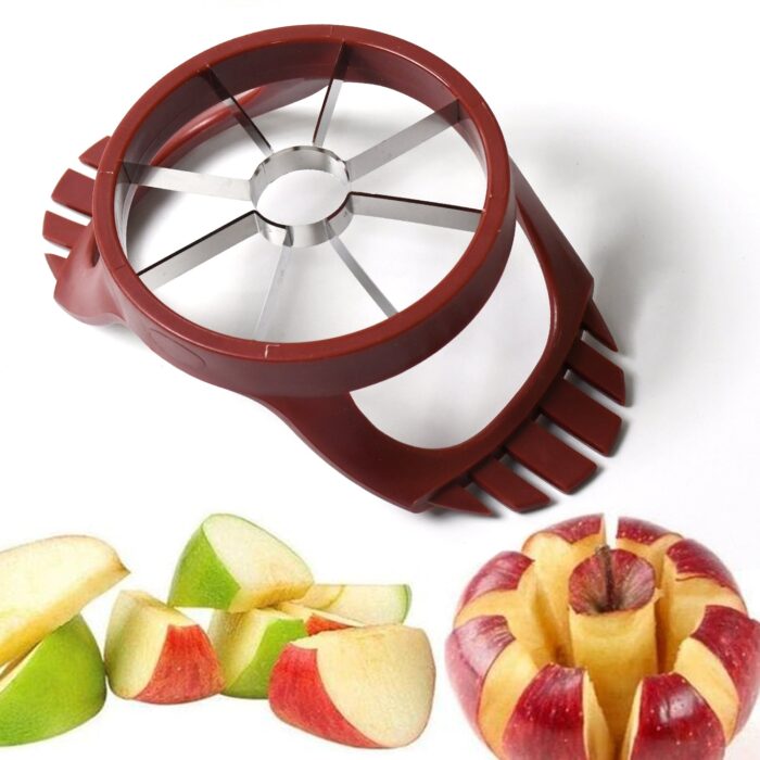 Stainless Steel Apple Cut: Fruit Divider & Core Remover - Image 3
