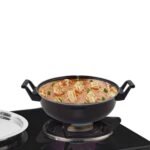 2525 Induction Base Hard Anodized Kadhai Nonstick